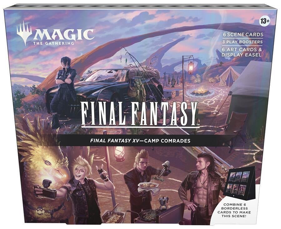 MAGIC: THE GATHERING - FINAL FANTASY SCENE BOX - CAMP COMRADES - gabescaveccc