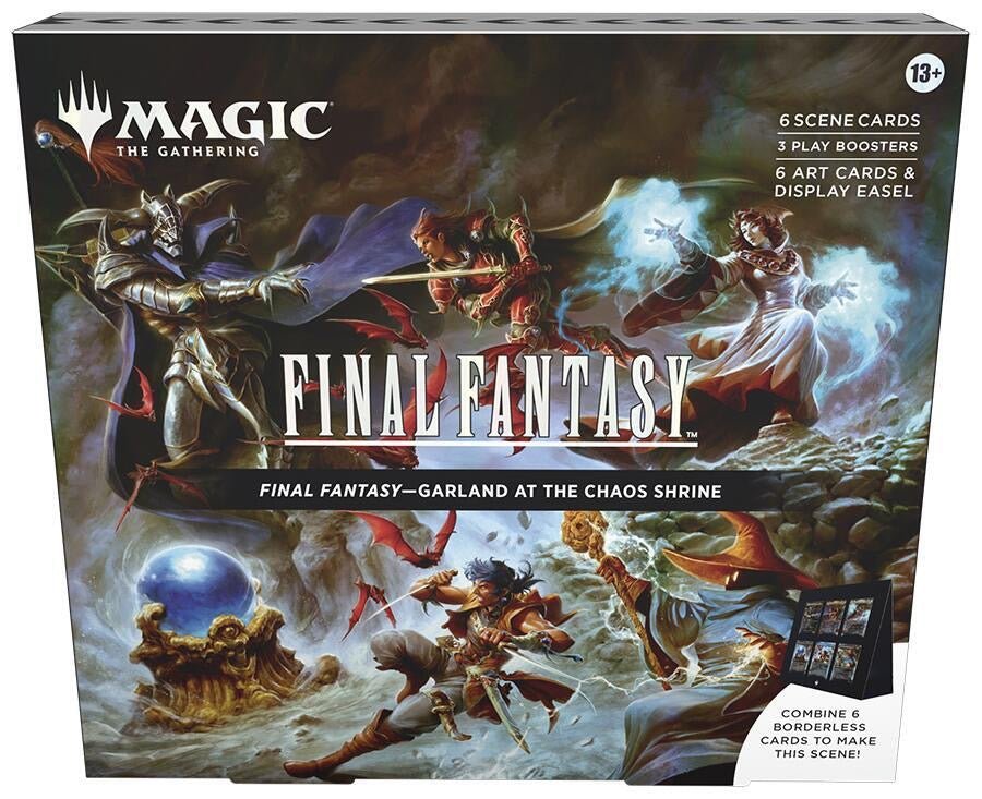 MAGIC: THE GATHERING - FINAL FANTASY SCENE BOX - GARLAND AT THE CHAOS SHRINE - gabescaveccc