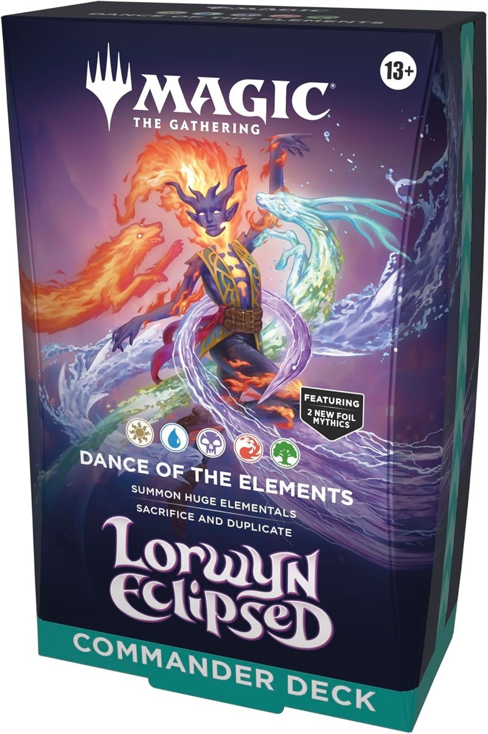 Magic: The Gathering Lorwyn Eclipsed - Commander Deck | Dance of The Elements - gabescaveccc