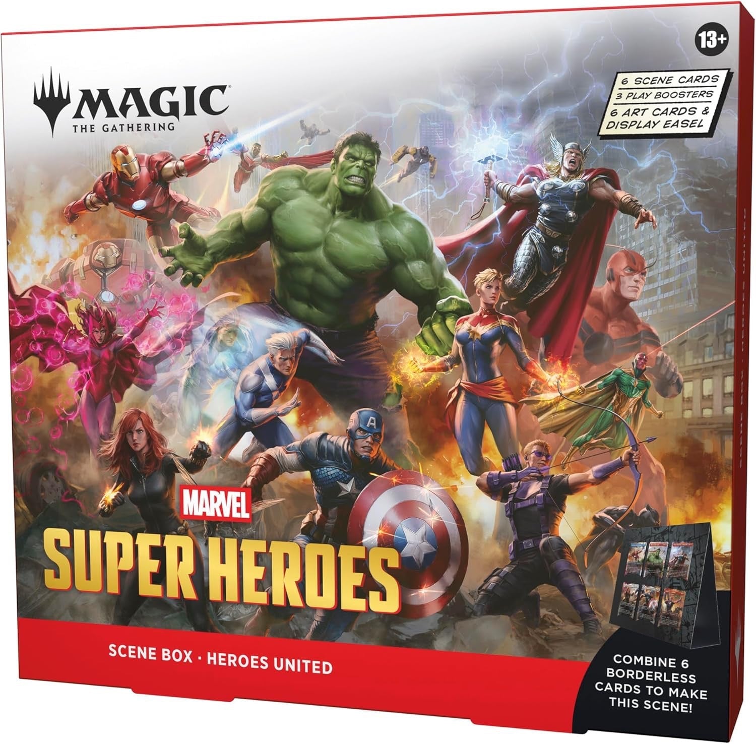 Magic: The Gathering | Marvel Super Heroes Scene Box - Heroes United - gabescaveccc
