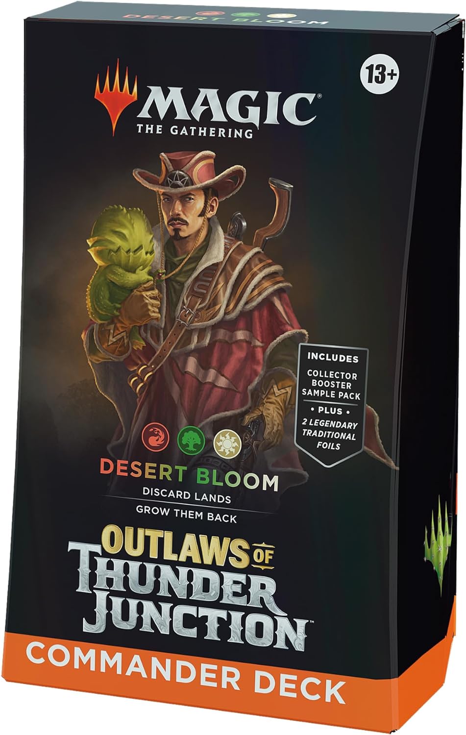 Magic: The Gathering Outlaws of Thunder Junction Commander Deck - Desert Bloom - gabescaveccc