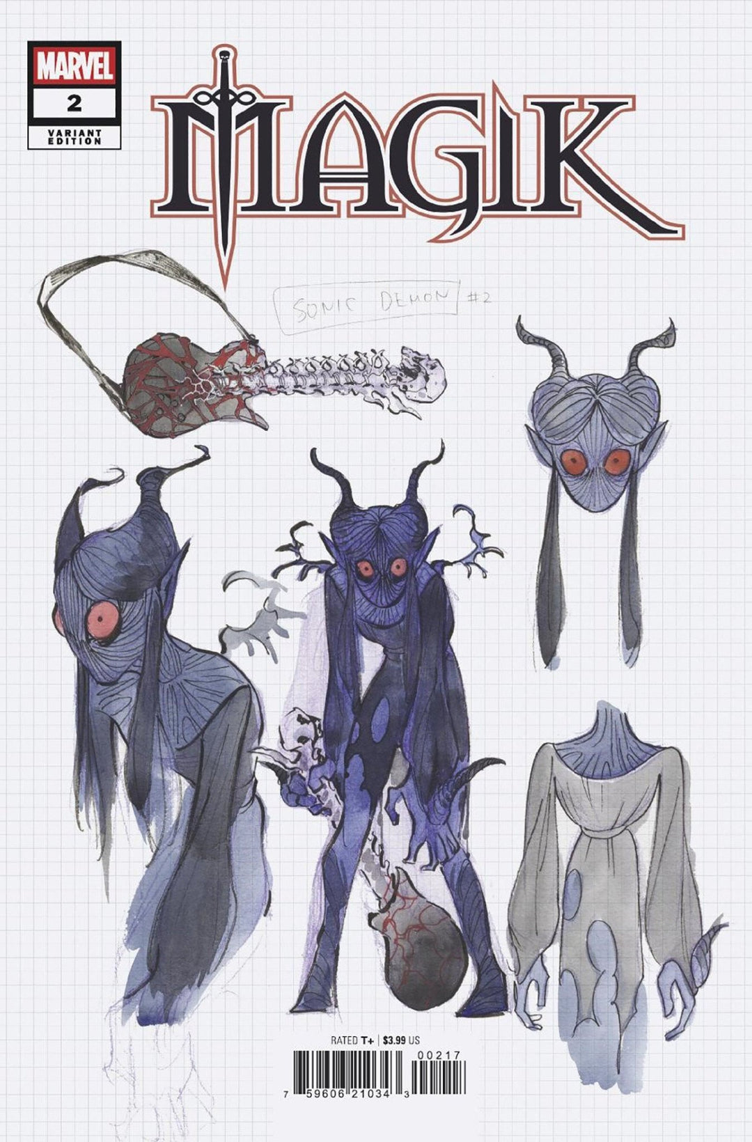 Magik #2 Peach Momoko Design Variant - gabescaveccc