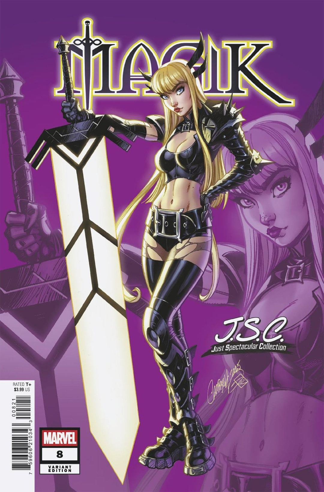 Magik 8 J. Scott Campbell Just Spectacular Collection Variant - gabescaveccc