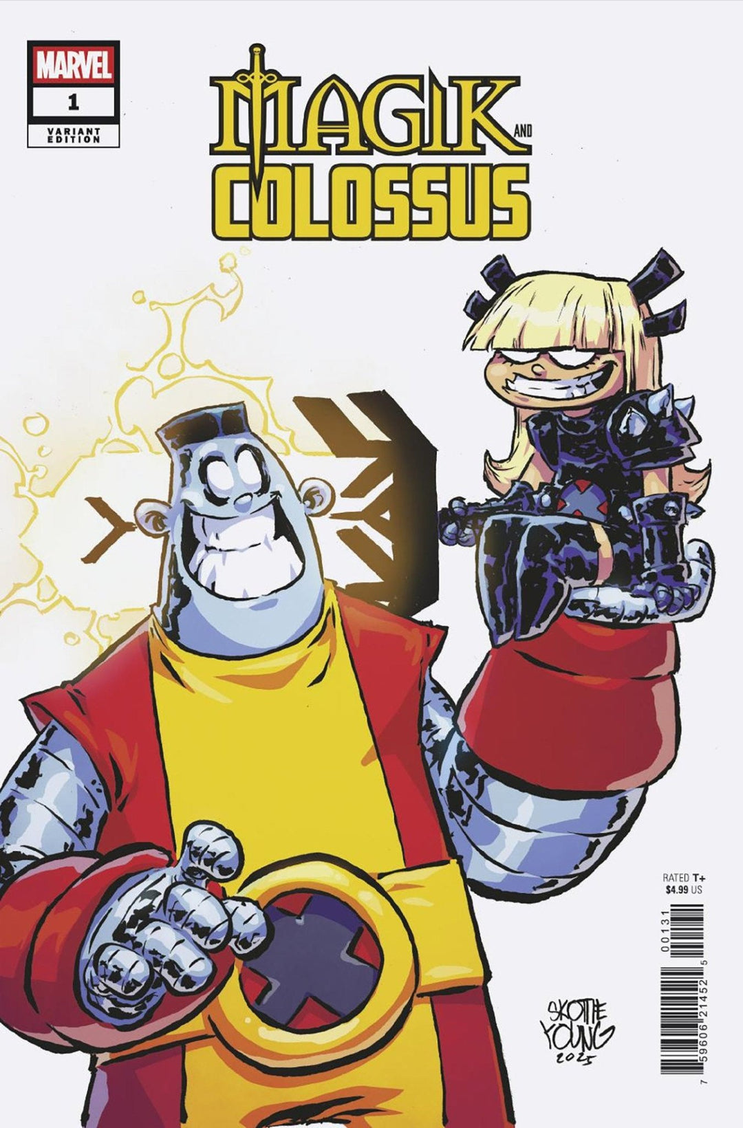 Magik & Colossus 1 Skottie Young Variant - gabescaveccc
