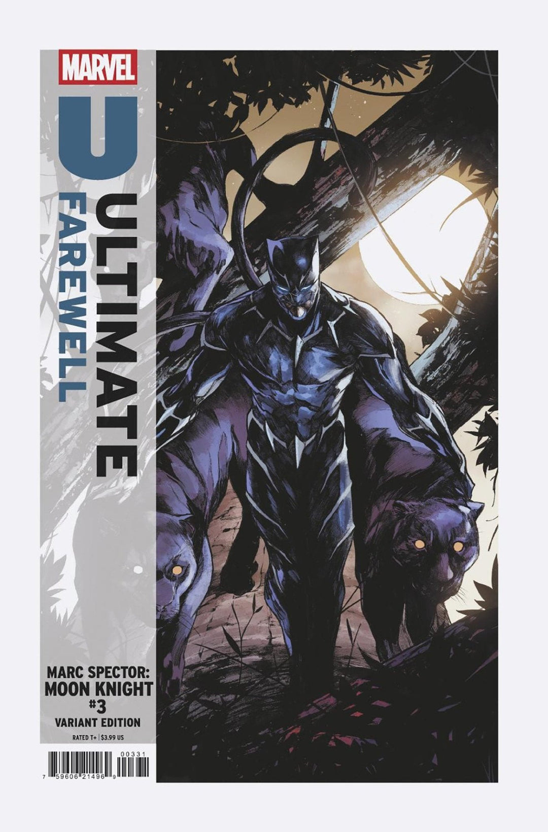 Marc Spector: Moon Knight 3 Alessandro Cappuccio Ultimate Farewell Variant - gabescaveccc