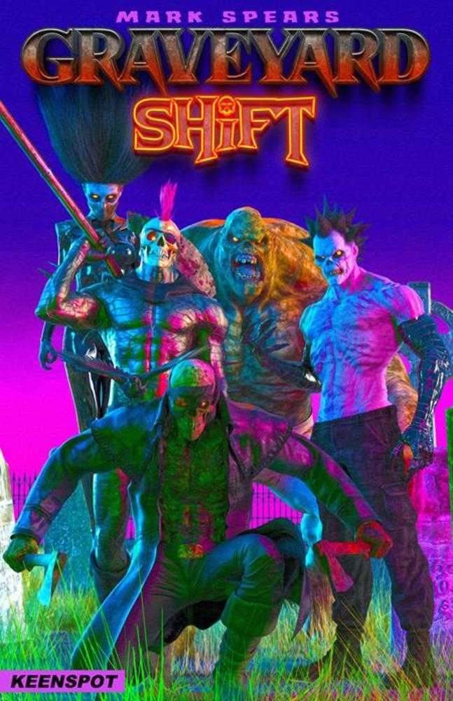 Mark Spears Graveyard Shift #1 Cover A Mark Spears Shift Happens - gabescaveccc