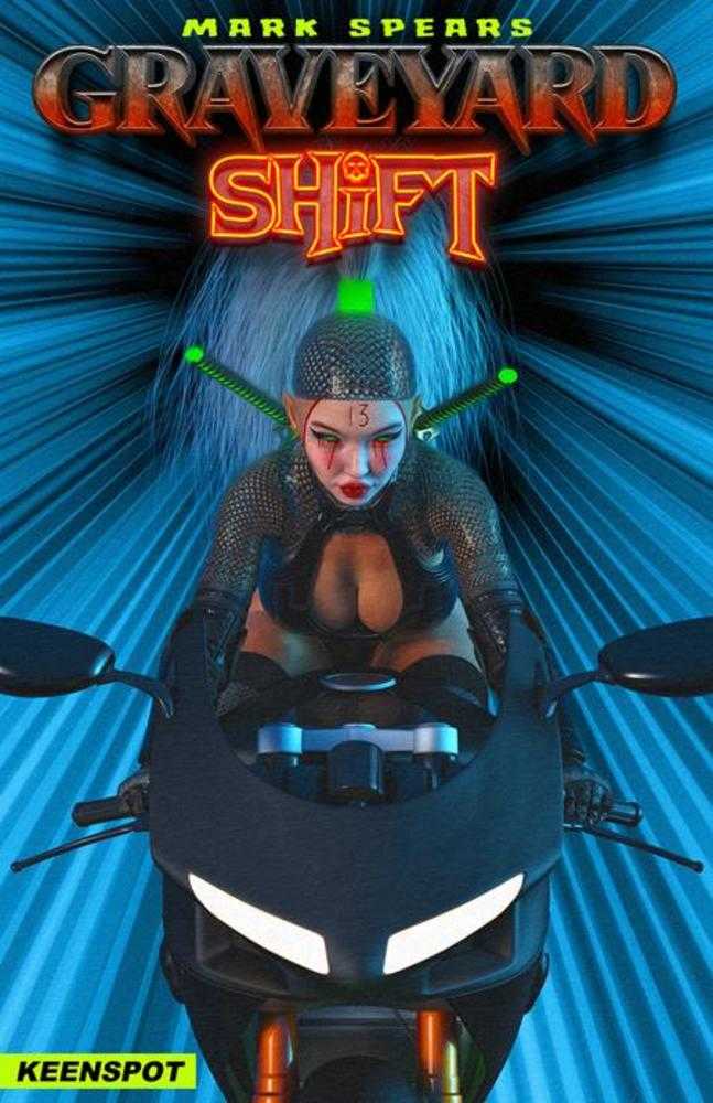 Mark Spears Graveyard Shift #1 Cover C Mark Spears Shift Just Got Weird Variant - gabescaveccc