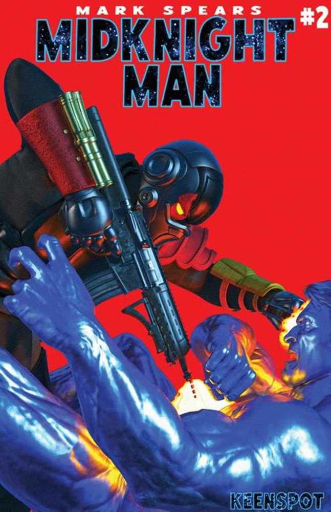Mark Spears Midknight Man 2 Cover B Mark Spears Stay Down Variant - gabescaveccc