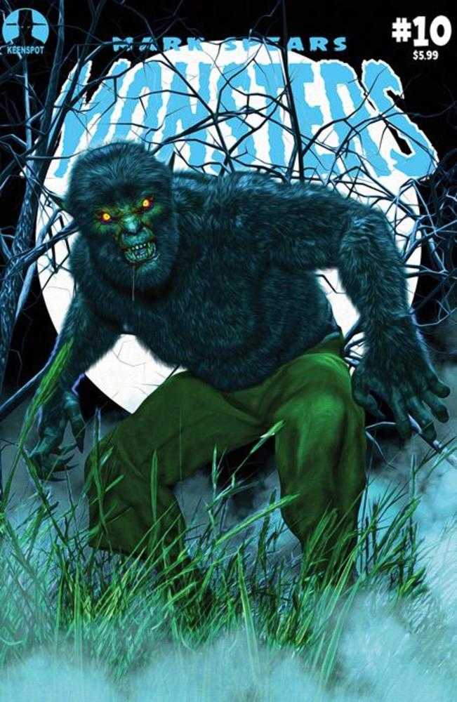 Mark Spears Monsters 10 Cover A Mark Spears Claws Out - gabescaveccc
