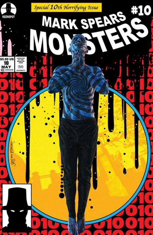 Mark Spears Monsters 10 Cover B Mark Spears Asm 300 Unholy Homage Variant - gabescaveccc