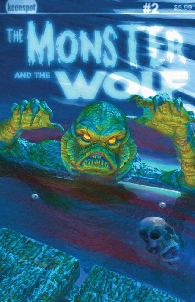 Mark Spears Monsters The Monster & The Wolf 2 Cover E Deep Impact Foc Add On Variant - gabescaveccc