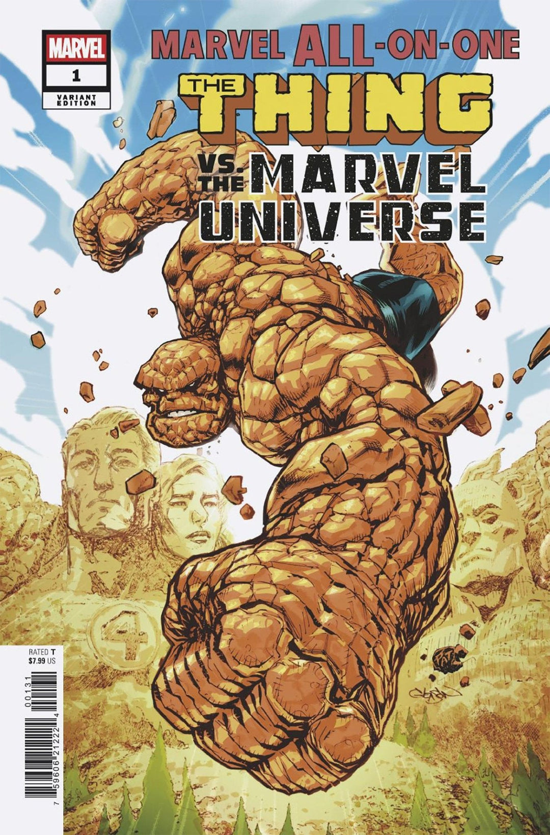 Marvel All - On - One 1 Patrick Gleason Variant - gabescaveccc