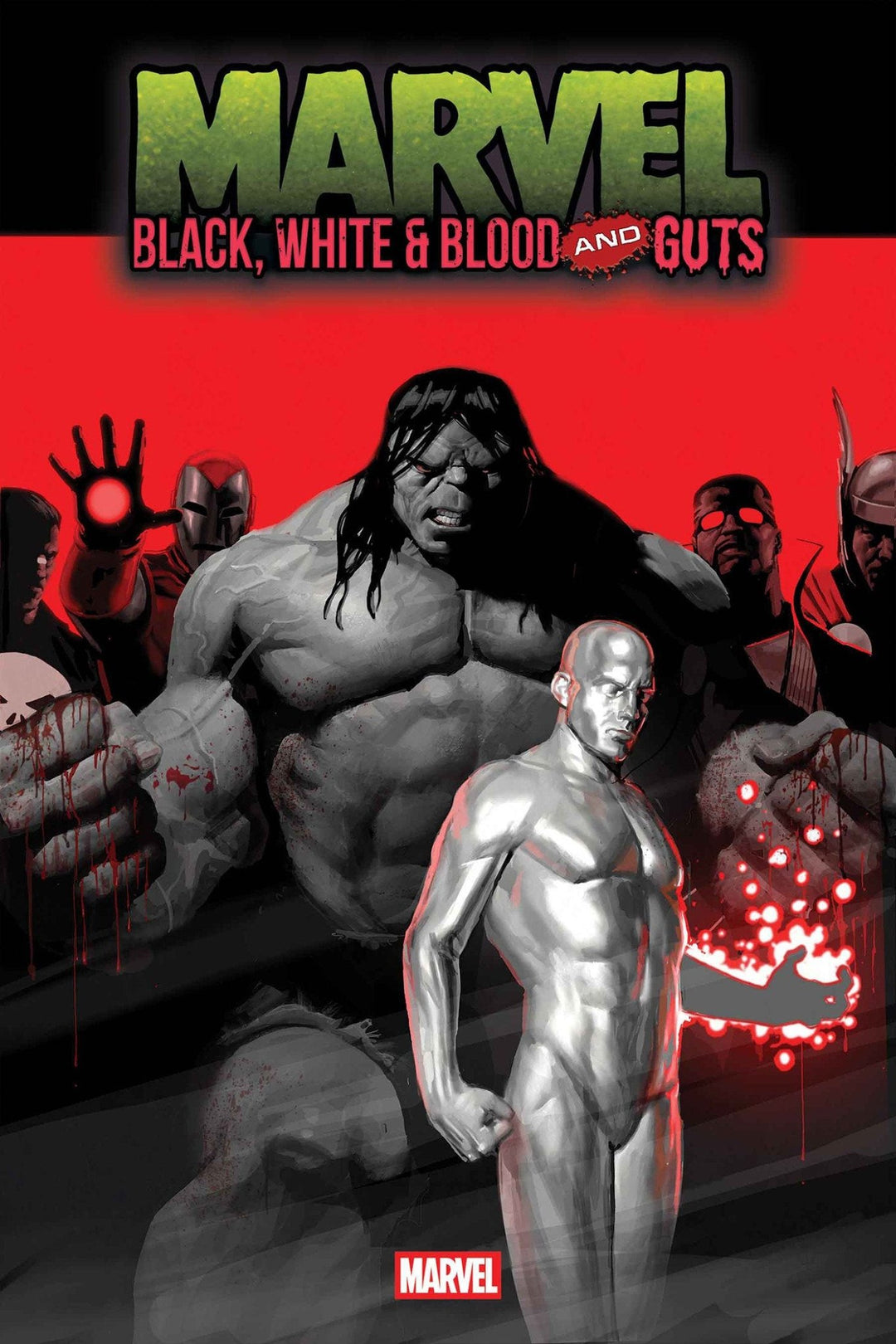 Marvel: Black, White & Blood And Guts 1 - gabescaveccc