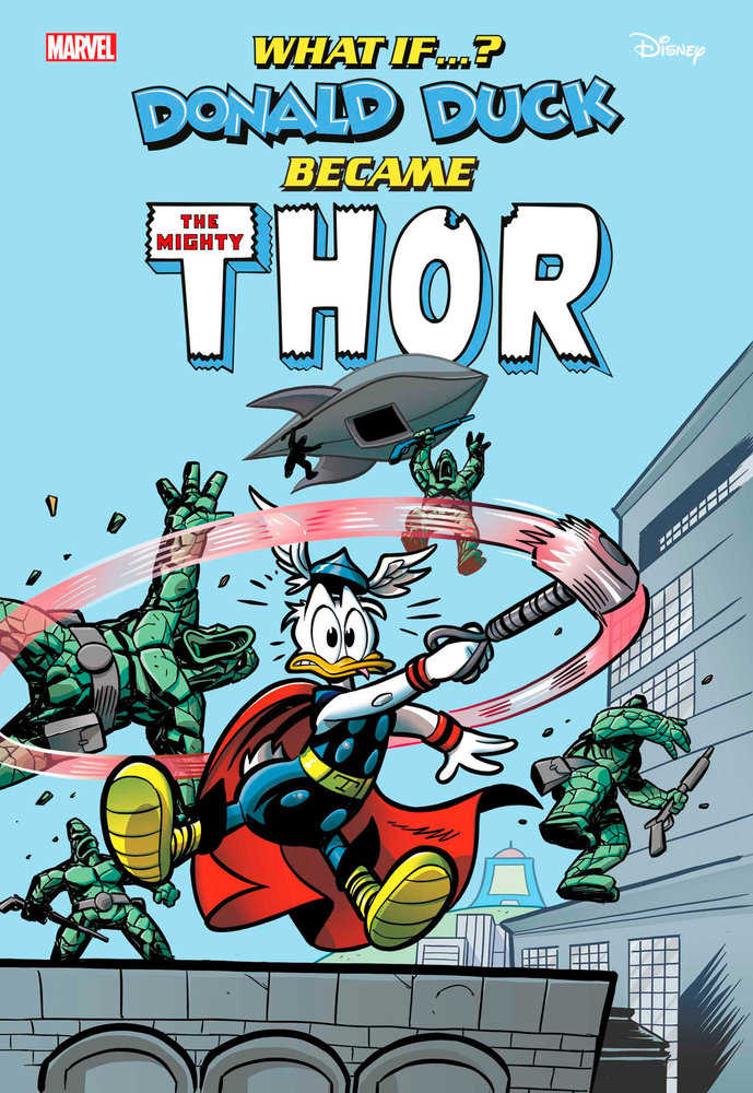 Marvel & Disney: What If...? Donald Duck Became Thor #1 - gabescaveccc