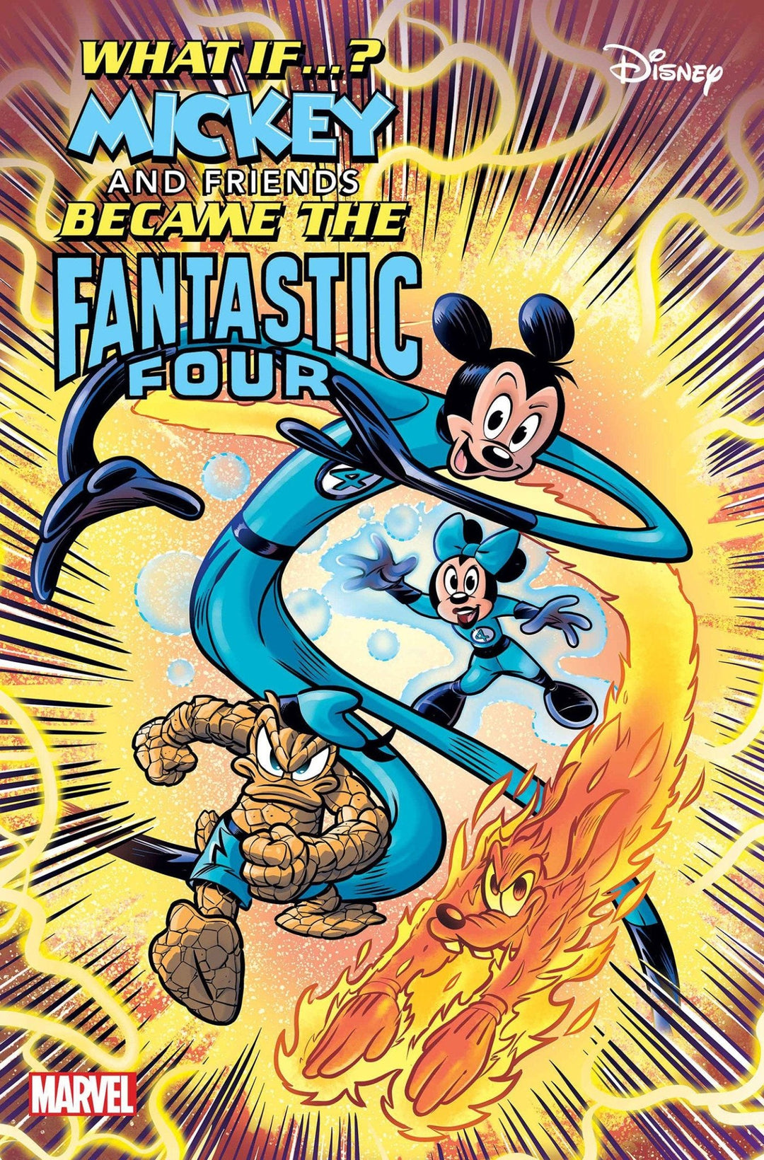 Marvel & Disney: What If...? Mickey & Friends Became The Fantastic Four #1 - gabescaveccc