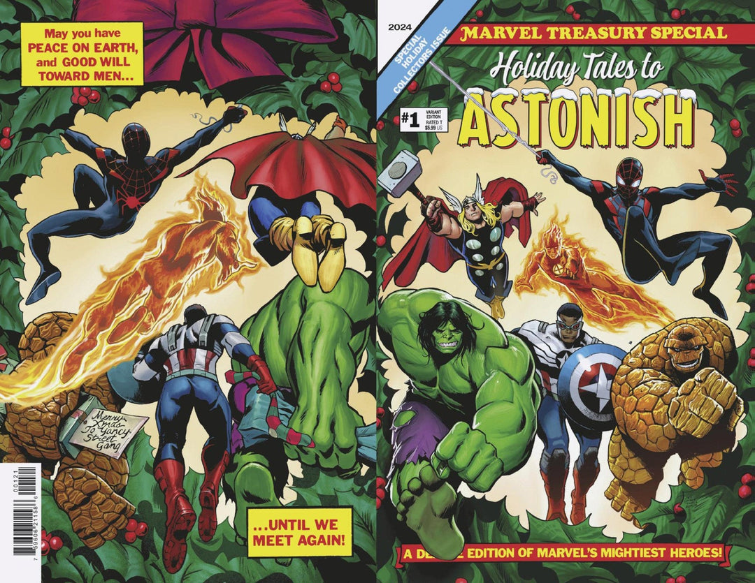 Marvel Holiday Tales To Astonish #1 Lee Garbett Wraparound Homage Variant - gabescaveccc