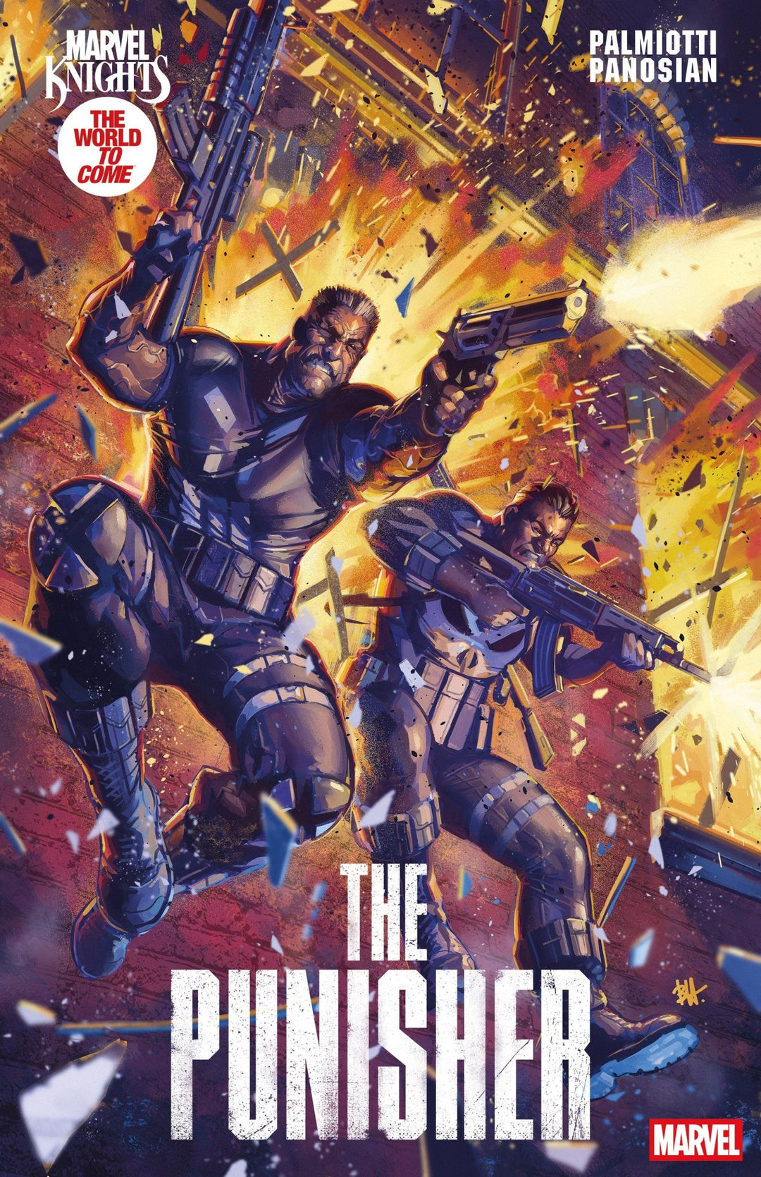 Marvel Knights: Punisher 1 Ben Harvey Variant - gabescaveccc