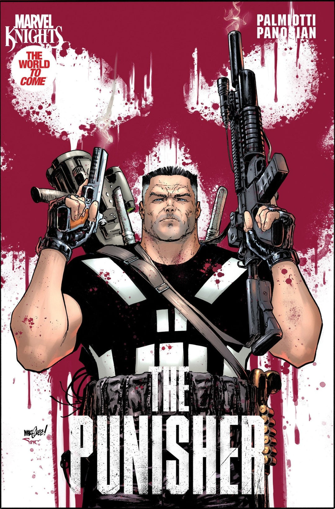Marvel Knights: Punisher 1 David Marquez Variant - gabescaveccc