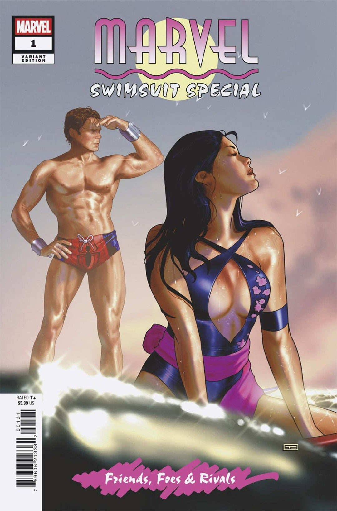 Marvel Swimsuit Special: Friends, Foes & Rivals 1 Taurin Clarke Variant - gabescaveccc