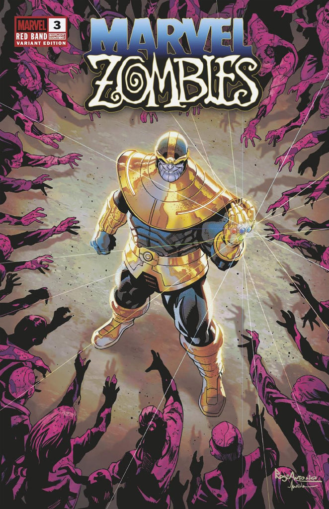 Marvel Zombies: Red Band #3 Roge Antonio Variant [Polybagged