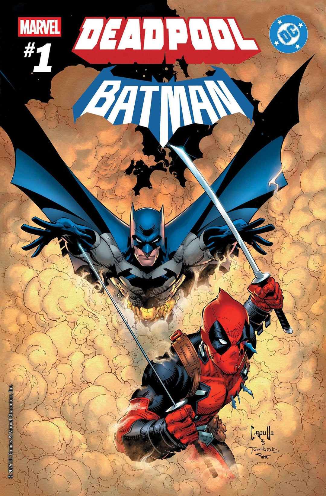 Marvel/DC: Deadpool/Batman 1 - gabescaveccc