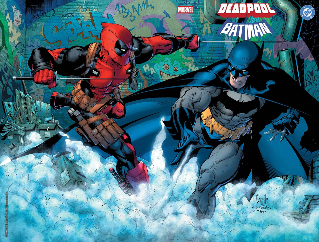 Marvel/DC: Deadpool/Batman 1 Greg Capullo Wraparound Variant - gabescaveccc