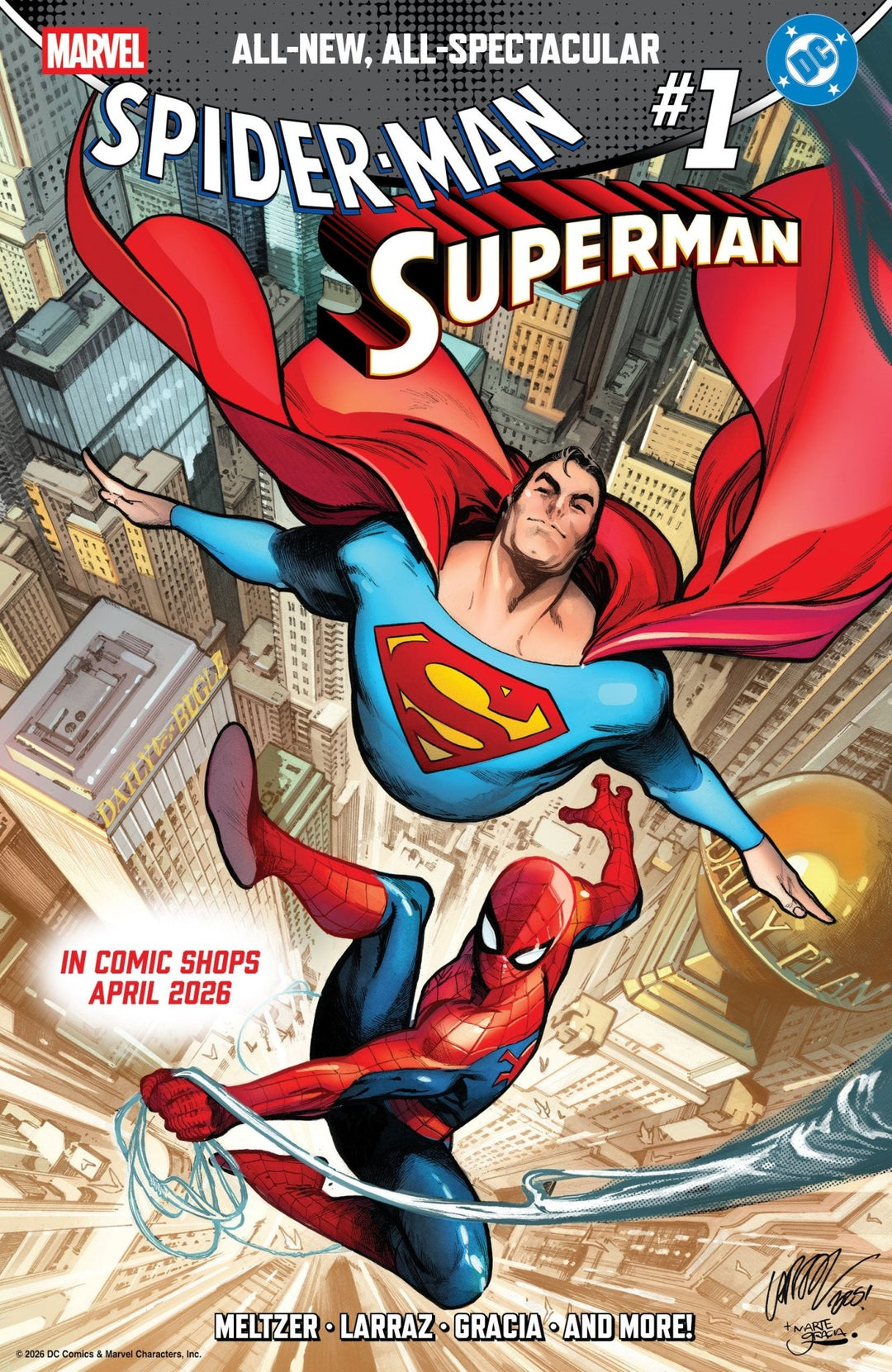 Marvel/DC: Spider - Man/Superman 1 - gabescaveccc