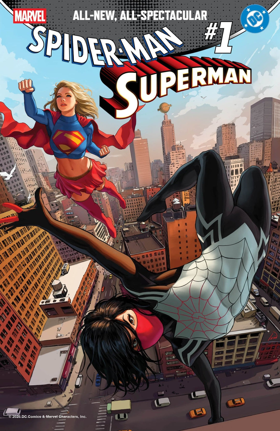 Marvel/DC: Spider - Man/Superman 1 Ivan Talavera Variant - gabescaveccc