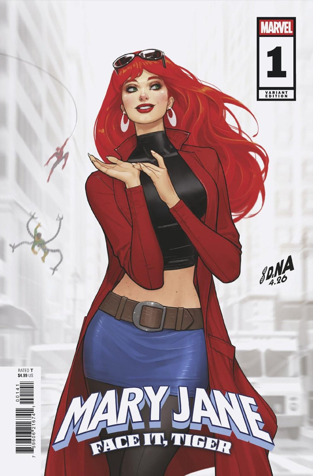 Mary Jane: Face It, Tiger 1 David Nakayama Variant - gabescaveccc