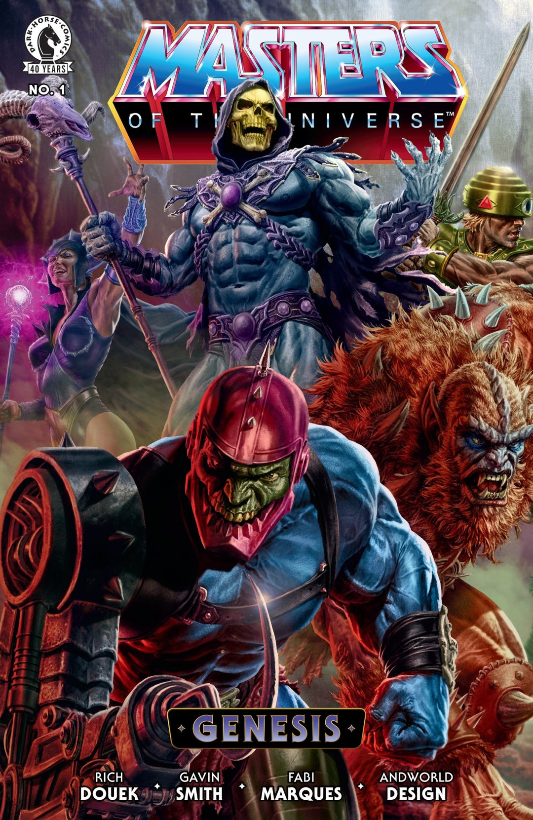 Masters Of The Universe: Genesis 1 (Cover B) (Lee Bermejo) - gabescaveccc