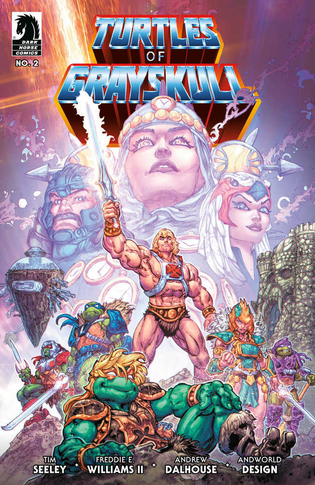 Masters Of The Universe/Teenage Mutant Ninja Turtles: Turtles Of Grayskull #2 (Cover A) (Freddie E. Williams II) - gabescaveccc