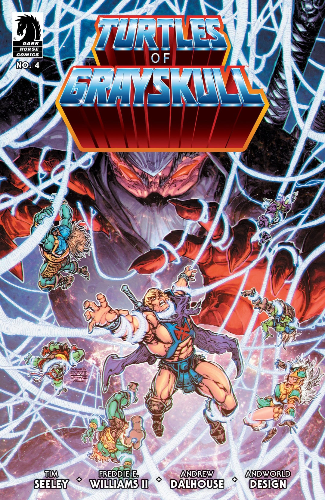 Masters Of The Universe/Teenage Mutant Ninja Turtles: Turtles Of Grayskull #4 (Cover A) (Freddie E. Williams II) - gabescaveccc