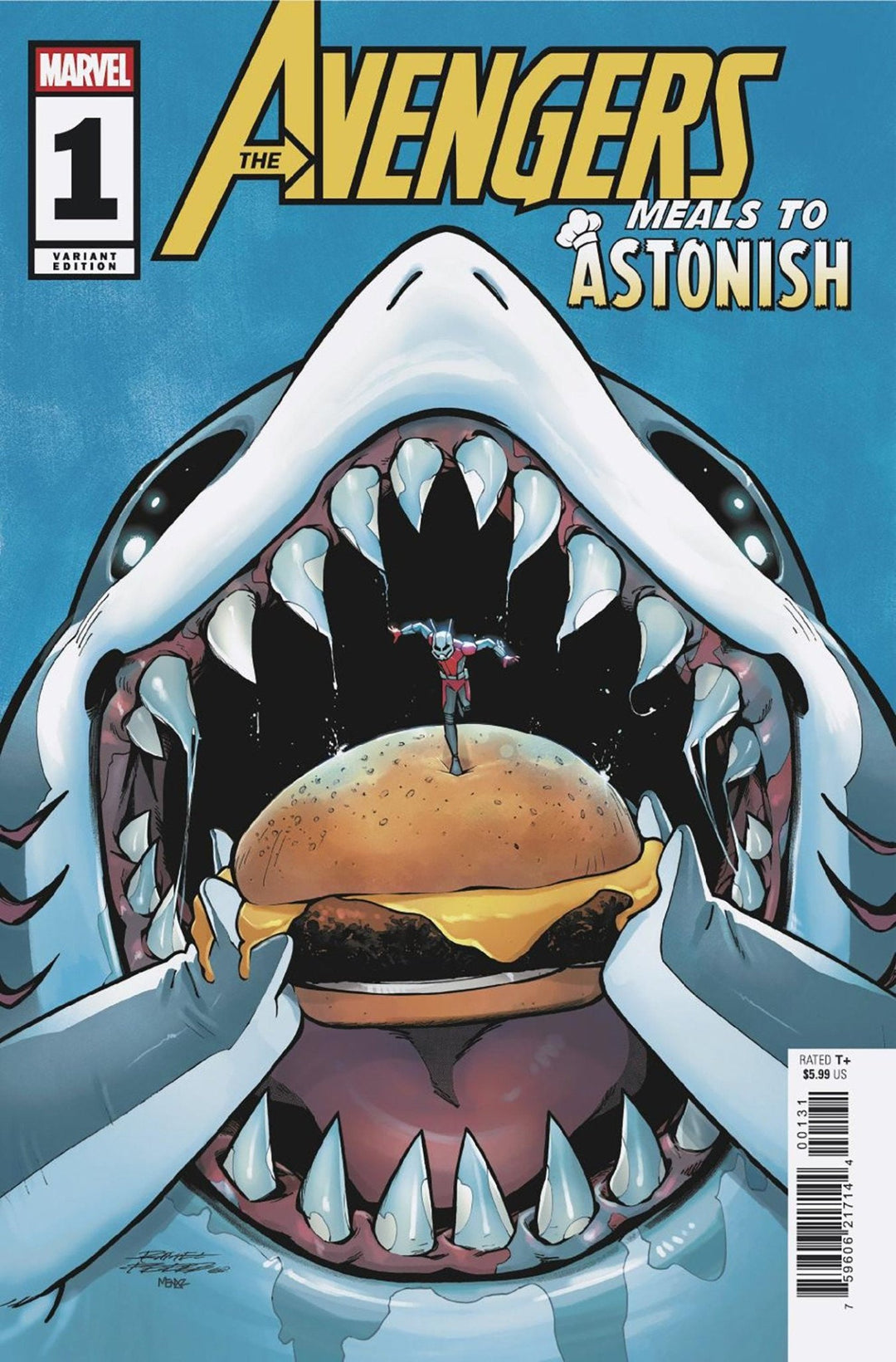 Meals To Astonish: Avengers #1 Rafael Perez Granados Variant - gabescaveccc