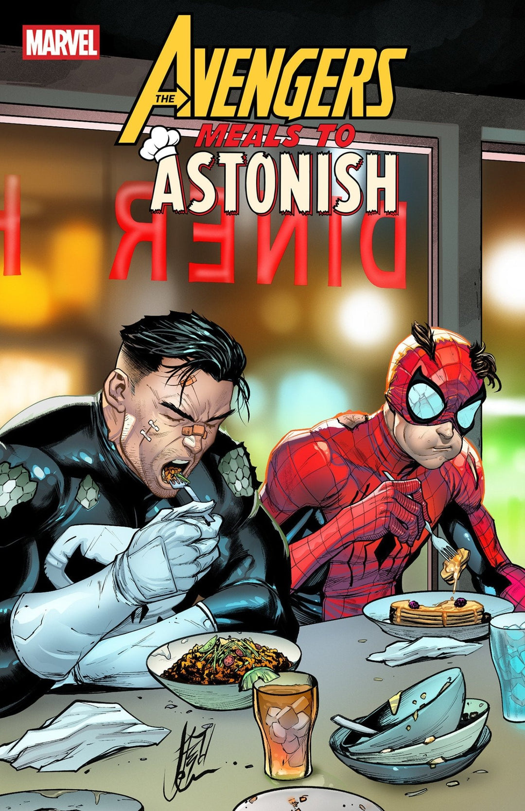 Meals To Astonish: Avengers #1 Stefano Caselli Variant - gabescaveccc