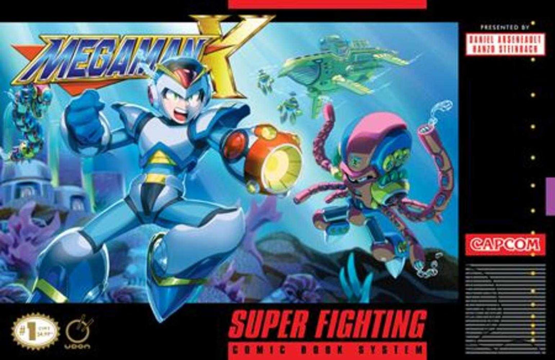Mega Man X 1 (Of 5) Cover E Inc 1:5 Jeffrey Cruz Variant - gabescaveccc