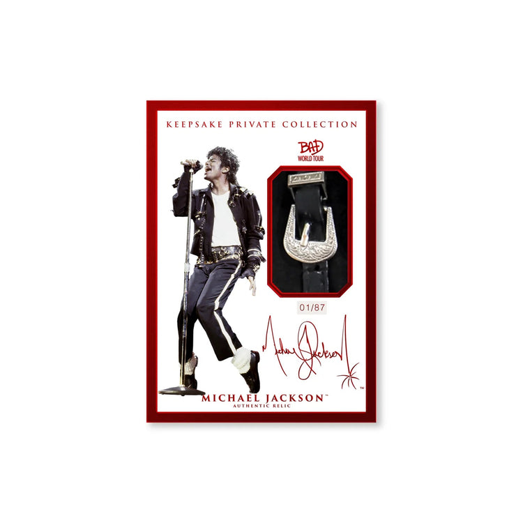 Michael Jackson Bad World Tour Keepsake Premiere Hobby Box - gabescaveccc