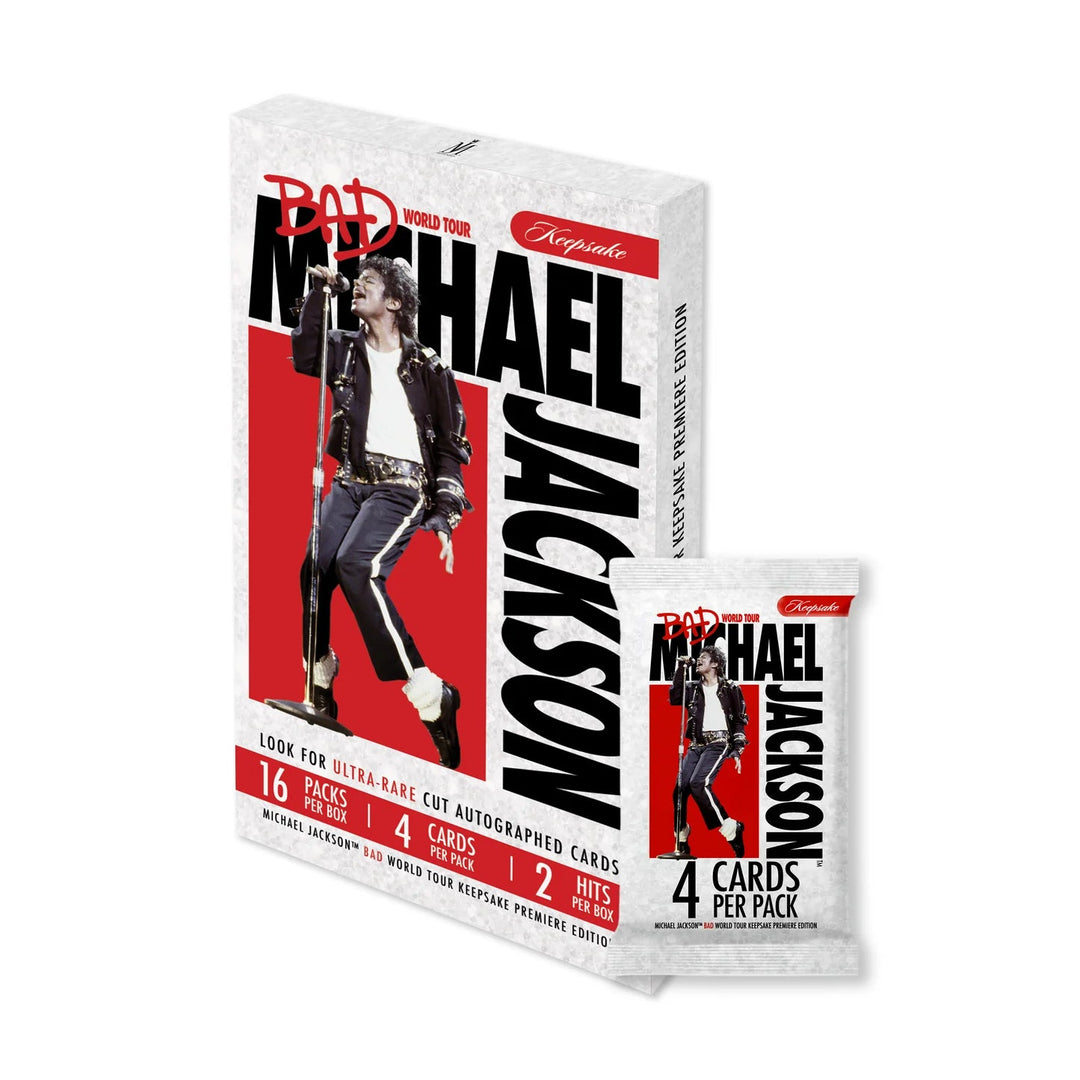 Michael Jackson Bad World Tour Keepsake Premiere Hobby Box - gabescaveccc