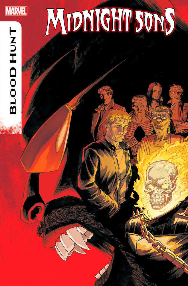 Midnight Sons: Blood Hunt #1 Declan Shalvey Variant [Bh] - gabescaveccc