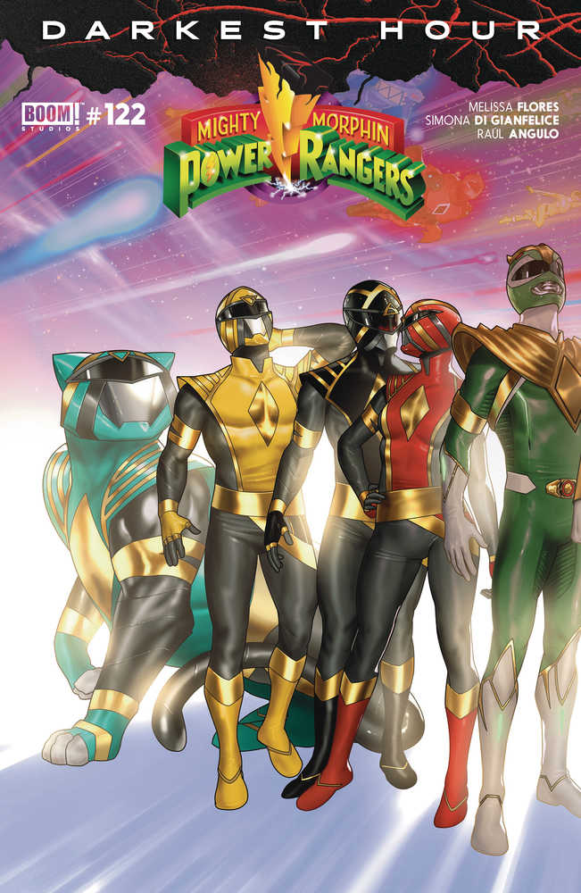 Mighty Morphin Power Rangers #122 Cover A Connecting Variant - gabescaveccc