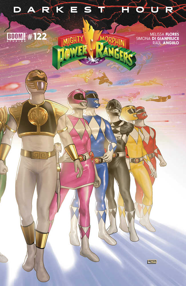 Mighty Morphin Power Rangers #122 Cover B Connecting Variant - gabescaveccc