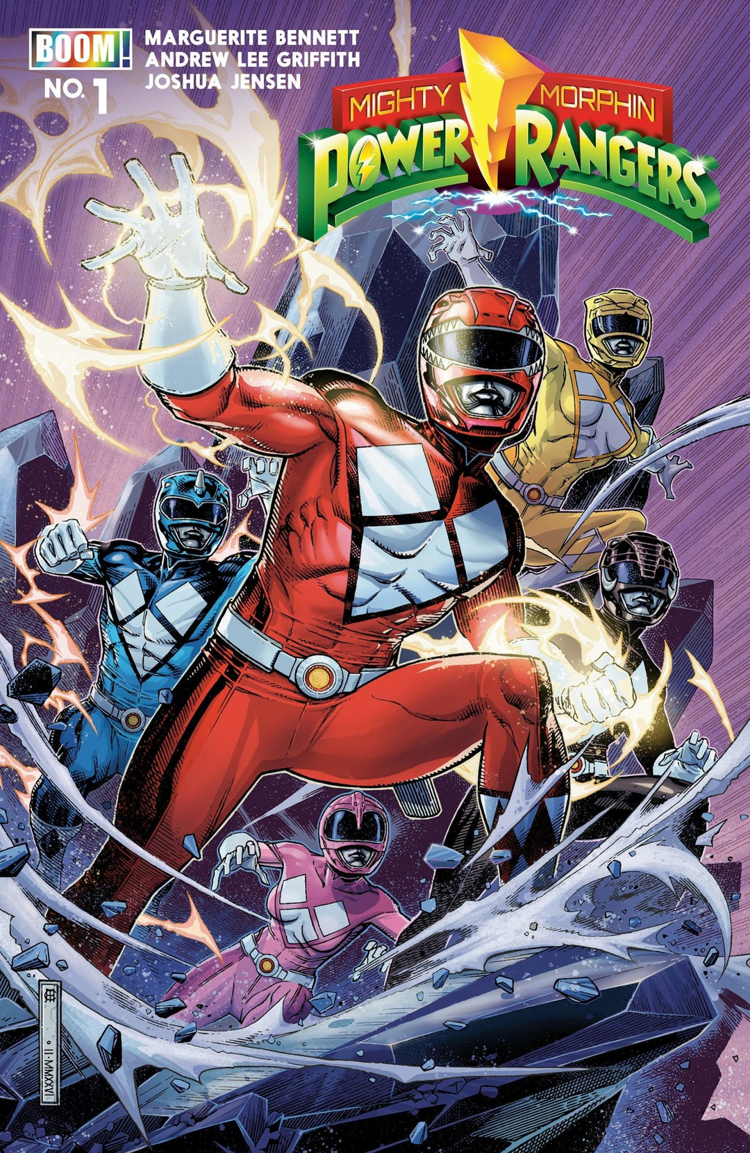 Mighty Morphin Power Rangers (2026) 1 A Main (Dressed, Cheung) - gabescaveccc