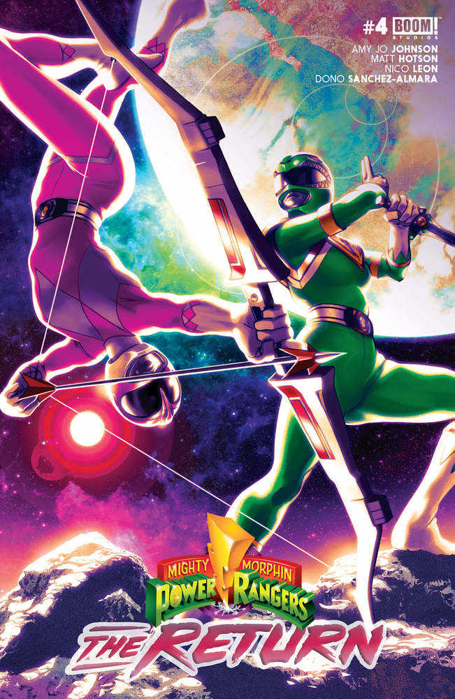 Mighty Morphin Power Rangers The Return #4 (Of 4) Cover A Mont - gabescaveccc