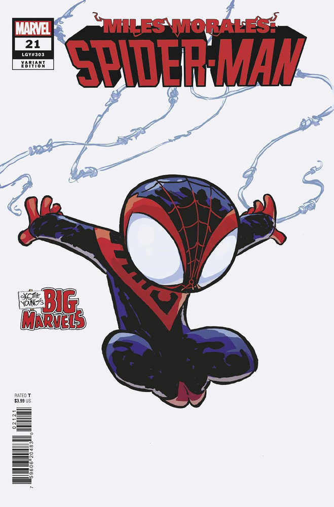 Miles Morales: Spider - Man #21 Skottie Young'S Big Marvel Variant [Bh] - gabescaveccc