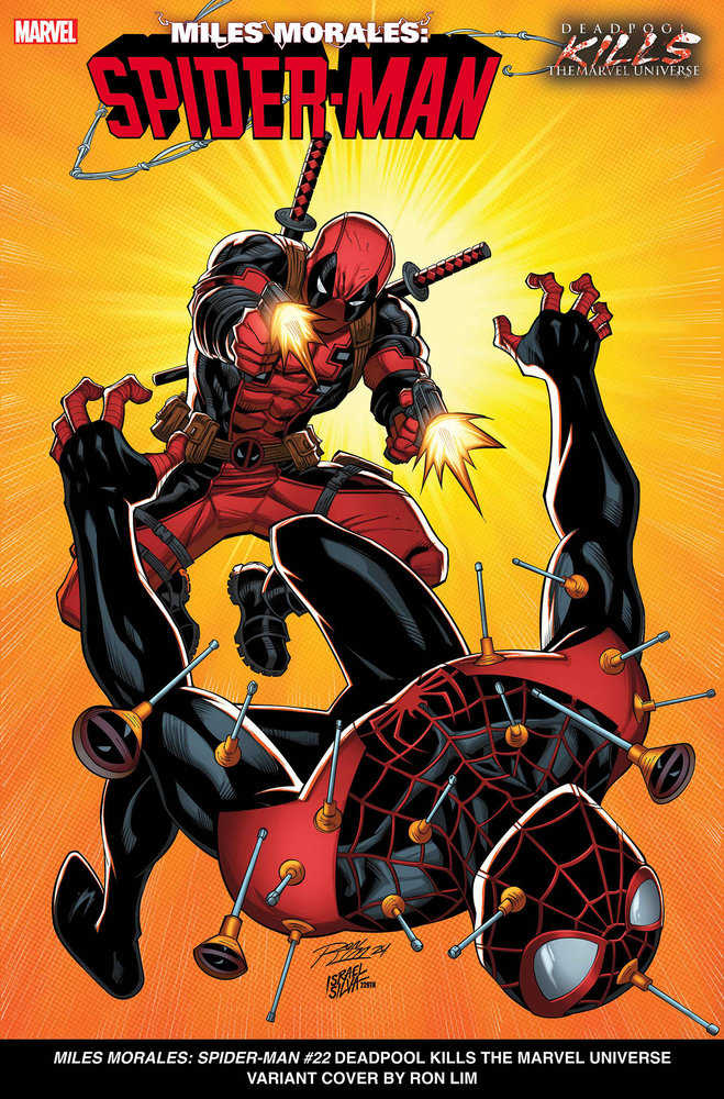 Miles Morales: Spider - Man #22 Ron Lim Deadpool Kills The Marvel Universe Variant [Bh] - gabescaveccc