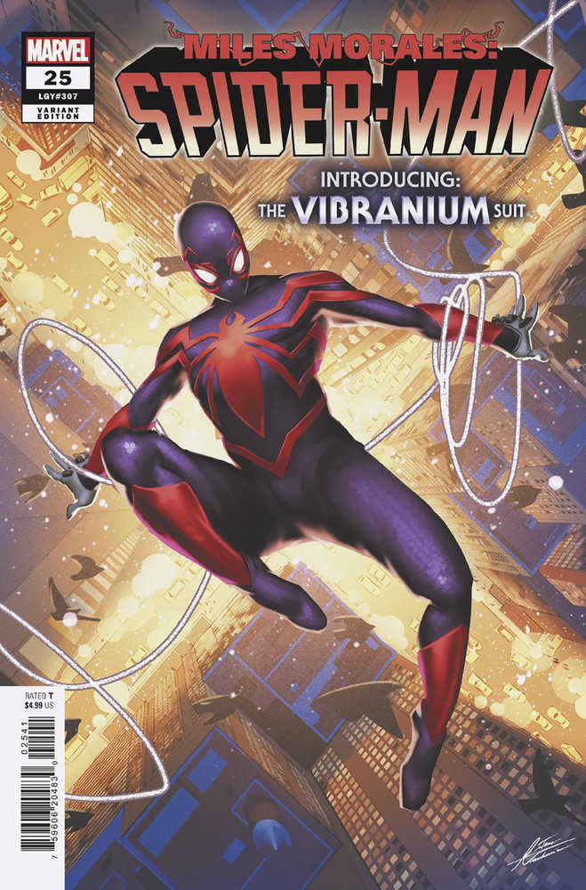 Miles Morales: Spider - Man #25 Mateus Manhanini New Costume Variant - gabescaveccc