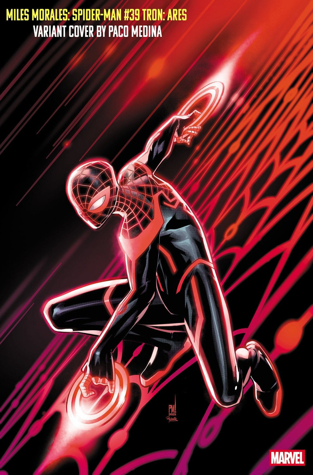 Miles Morales: Spider - Man 39 Paco Medina Tron: Ares Variant - gabescaveccc