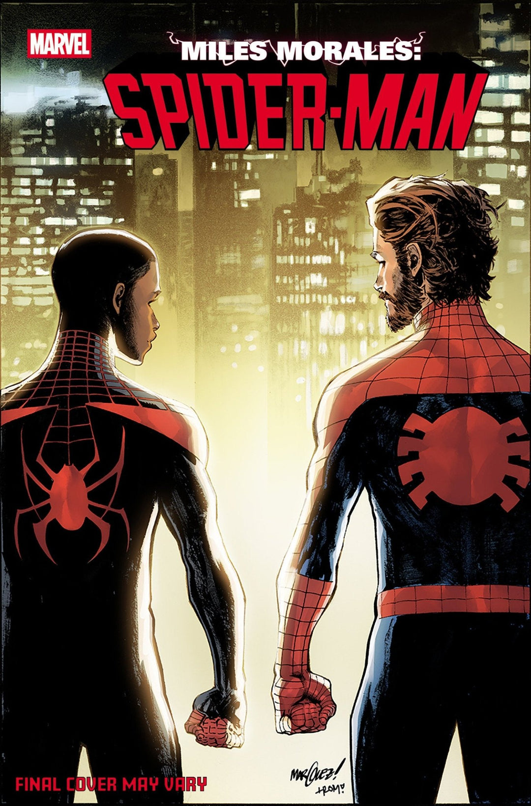 Miles Morales: Spider - Man 42 David Marquez Ultimate Team Up Variant - gabescaveccc