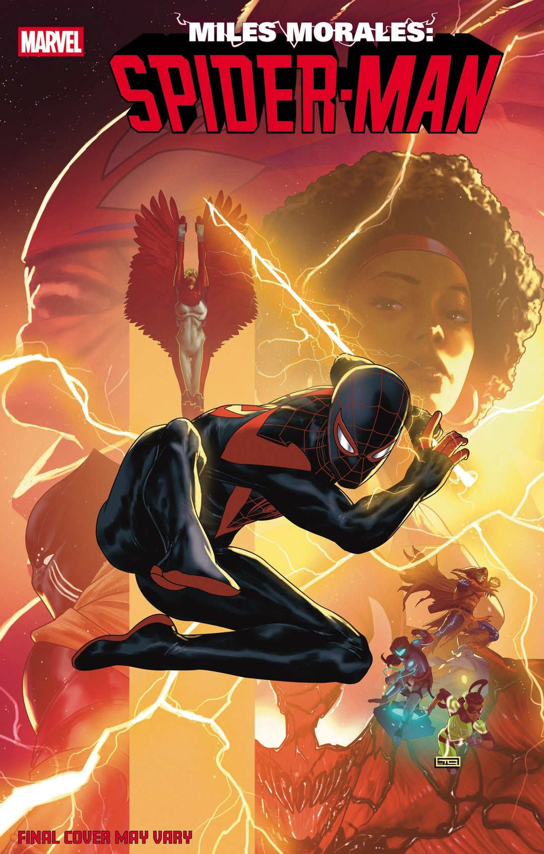 Miles Morales: Spider - Man 42 Taurin Clarke Finale Variant - gabescaveccc