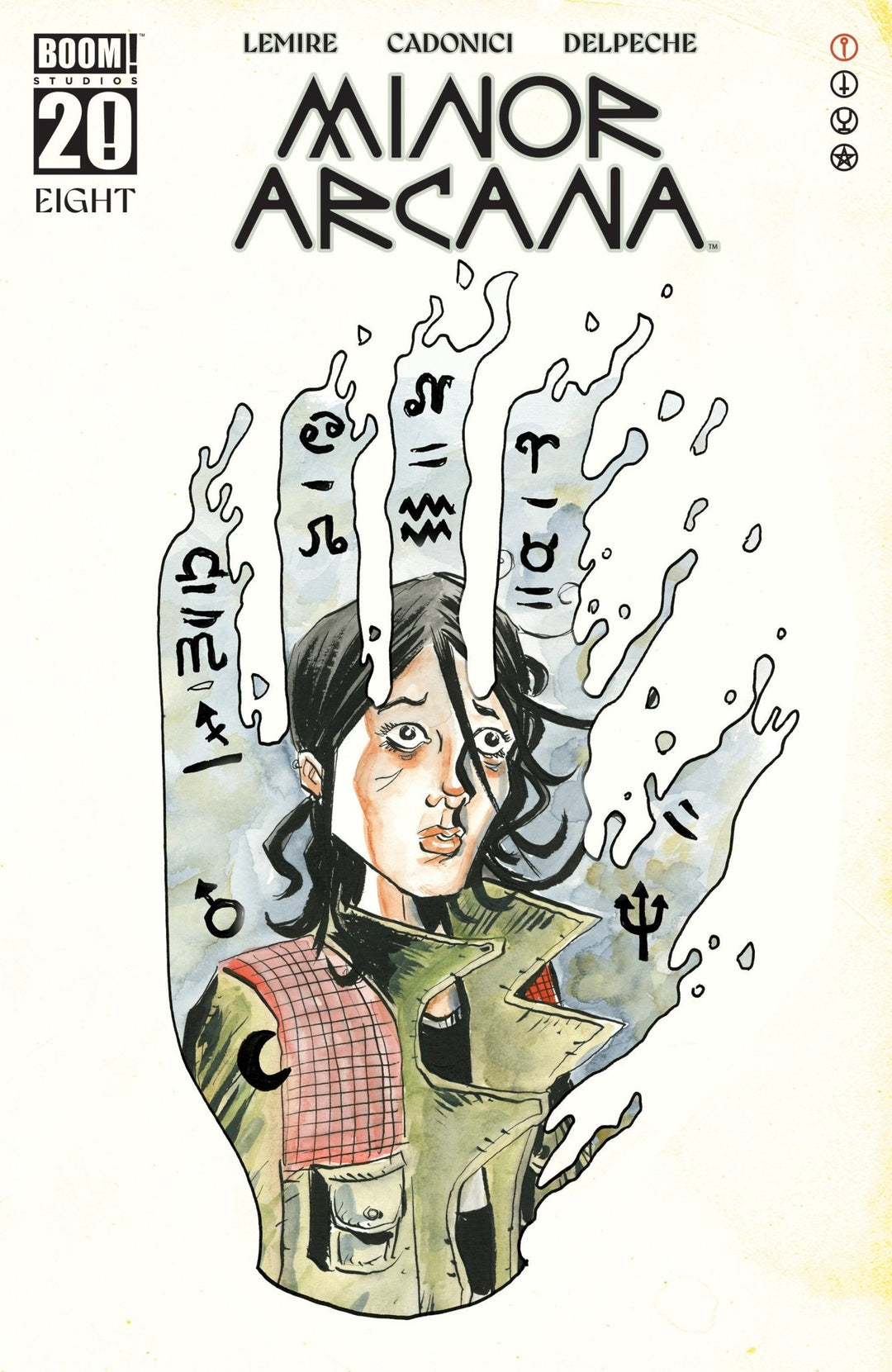 Minor Arcana 8 Cover A Lemire - gabescaveccc