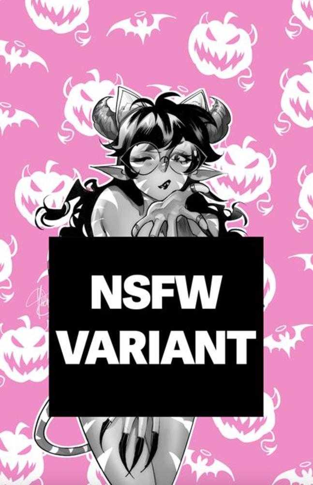 Mirka Andolfos Sweet Paprika Black White & Pink Halloween Special #1 (Of 2) Cover F Mirka Andolfo Hot Nsfw Polybagged Variant (Mature) - gabescaveccc